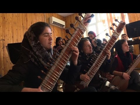 Afghanistan's first female orchestra set to take Davos