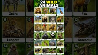 How to say animals in English 🦁🔥#animalsinenglish  #shorts  #english