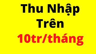 Thu Nhập Trên 10tr\/tháng Từ Bán Hàng | Kinh nghiệm kinh doanh online