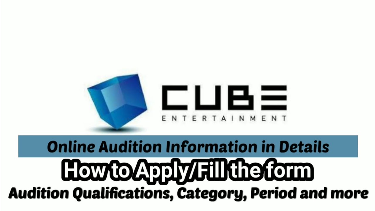 Cube entertainment audition indonesia