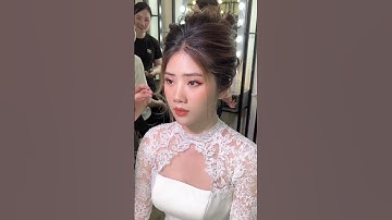 Hướng dẫn búi tóc cao ứng dụng cho cô dâu cưới | Mai Phan Makeup