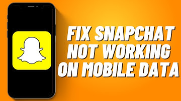 How to Fix Snapchat Not Working on Mobile Data (2023)