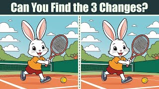 Spot The Difference : Can You Find the 3 Changes? | Find The Difference #216