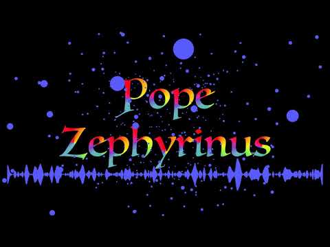 Pope Zephyrinus (original)
