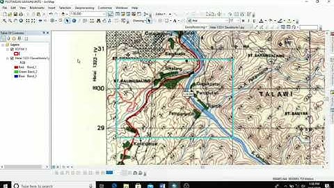 Praktikum SIG - Pertemuan 4 Digitasi Peta