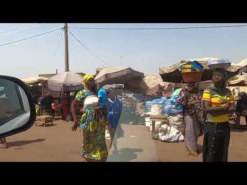 Country Roads From Bamako To Ouéléssébougou Mali