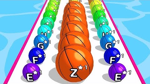 A-Z RUN 🟢🌟 - All Levels Gameplay Walkthrough Android, iOS v.17