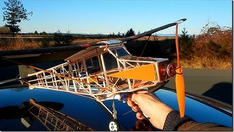 Homemade Transparent RC Airplane - Part 2