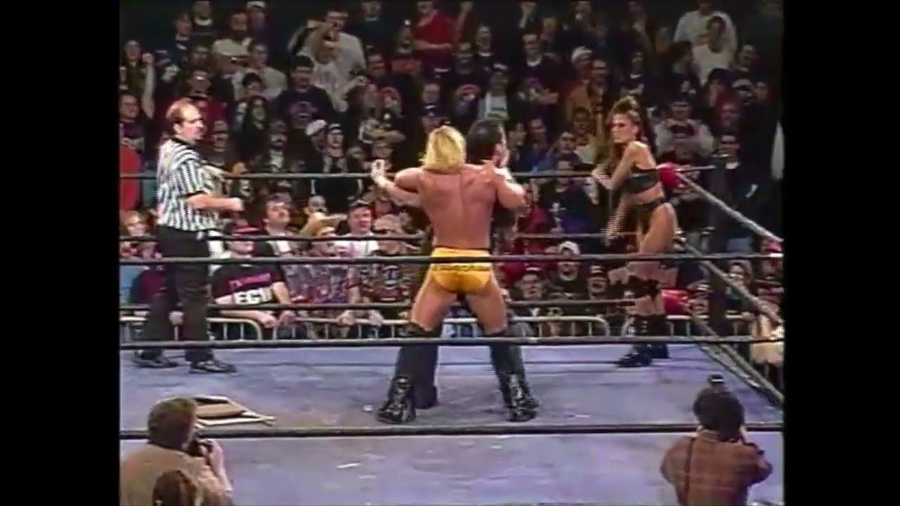 ECW Francine ALL "Bytch" Slaps (Compilation)