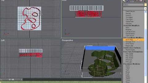 Making a Map in Gmax Part 2 - Texturing & Exporting with Chimp