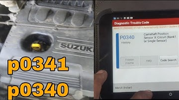 Maruti Suzuki Wagonr starting problem wagonr lamba self leke start ho  rahi hai p0340 p0341 Fix