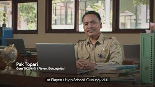 Cerita Google For Education - Pak Topari, Guru SMAN 1 Playen, Gunungkidul