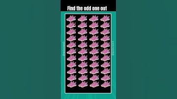 🎯 Find the ODD One Out in 5 Seconds! 🔍 | Can YOU Spot It? #shorts #puzzlegames #brainteasers