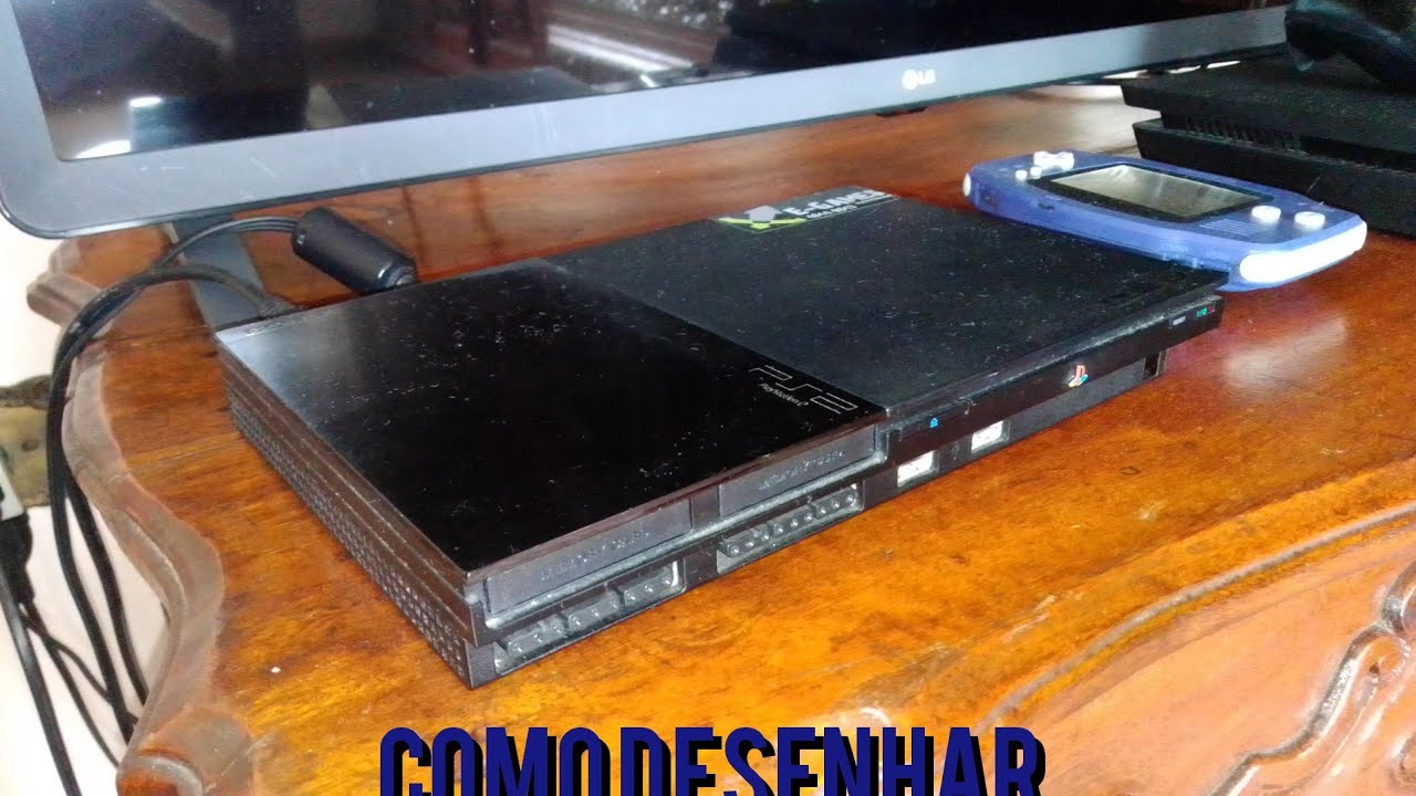 COMO DESENHAR UM PLAYSTATION 2 (SIMPLES) - YouTube