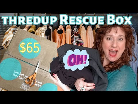 ThredUp Rescue Box Review: Reseller Roll of the Dice?