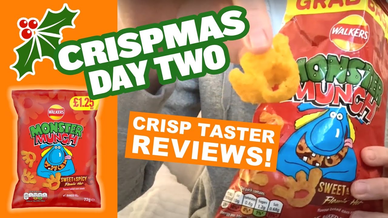Crispmas - Day Two (Monster Munch - Sweet and Spicy, Flaming Hot)