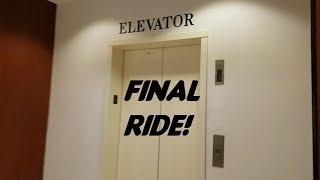 Final Ride! Montgomery Hydraulic Elevator - Lord and Taylor - Oakbrook, IL