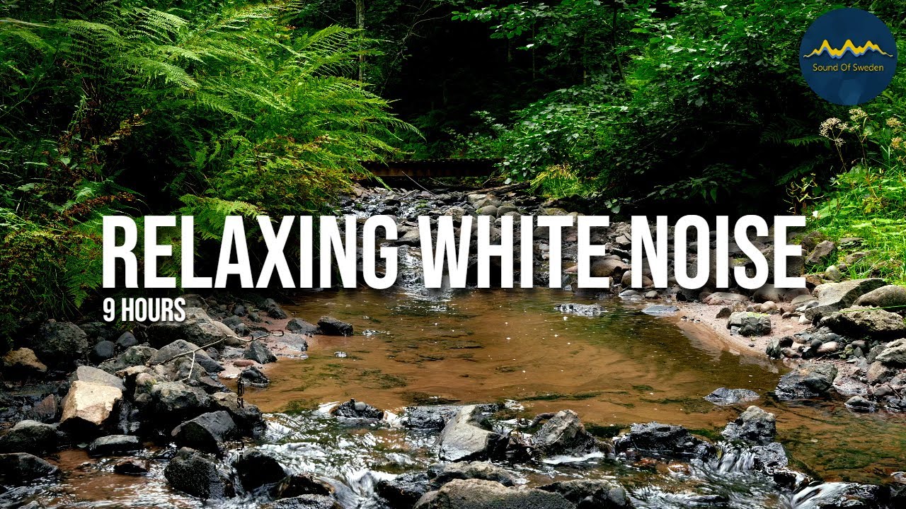 Porlande Vatten - Avslappnande ljud  - Solvarboravinen, Dalarna