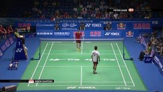 Peter Gade Vs Simon Santoso  2011 Surdiman Cup Men Single