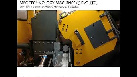 High efficiency circular saw machine | MEC Technology | Indore