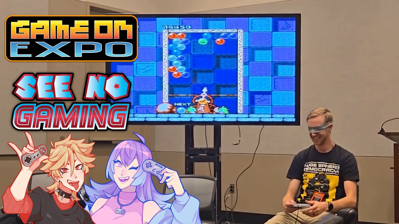 GAME ON EXPO 2026 Vs. A Blindfold | See No Gaming