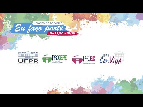 Semana do Servidor UFPR 2019 (29 a 31/10/19)