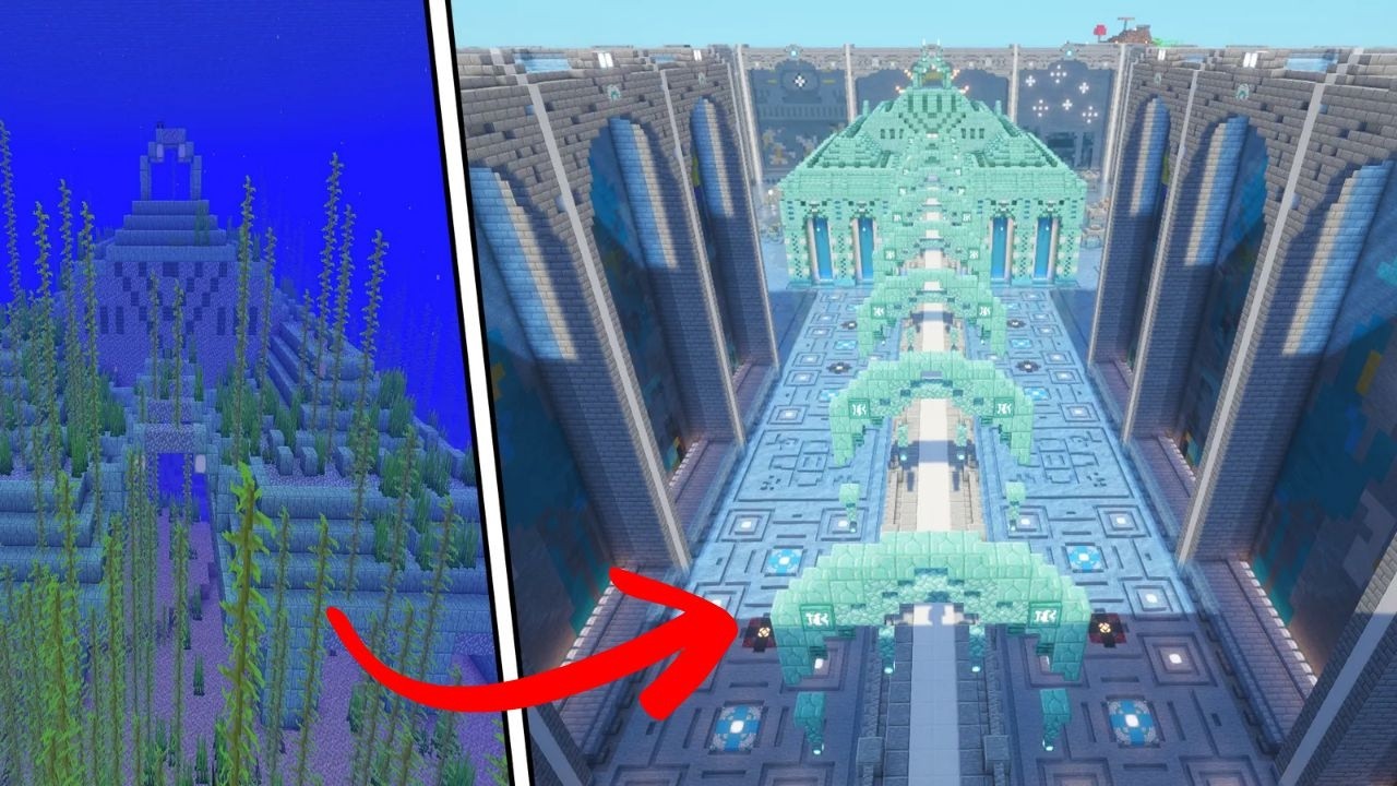 야생에서 마지막 바다 신전 복원하기