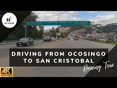 Drive from Ocosingo to San Cristobal De Las Casas | Mexico | 4K