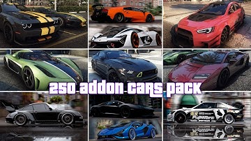 How to install 250 Cars Pack In GTA 5 In Just 4 Minutes! Get Monster