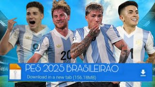 PES 2025 PPSSPP BRASILEIRÃO