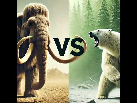 الماموث ضد أقوى الحيوانات معركة الزمن شاهد المواجهة المثيرة