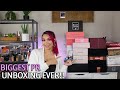 MASSIVE PR UNBOXING HAUL! | NEW RELEASES | HOLIDAY MAKEUP | SEPHORA VIB SALE RECOMMENDATIONS!