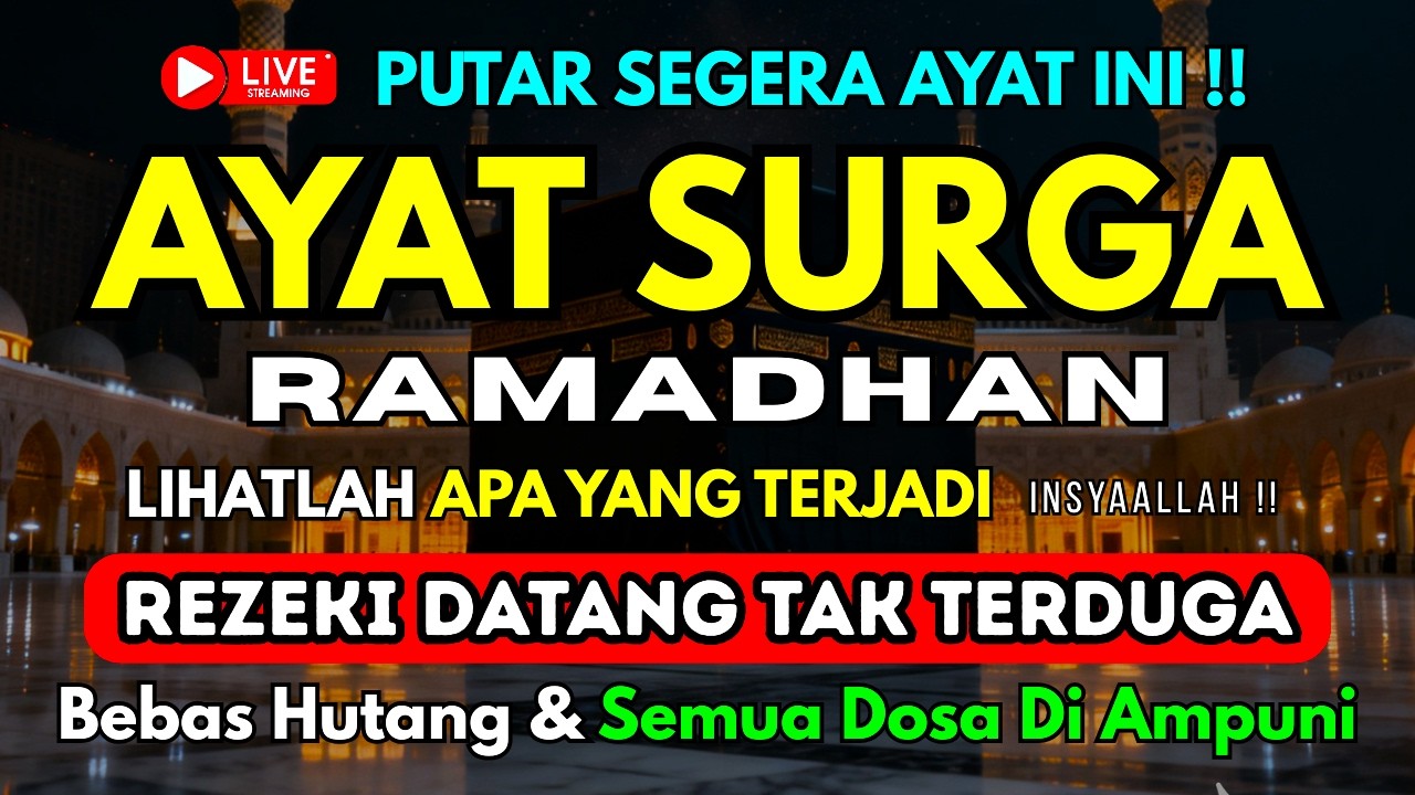 REZEKI LANCAR..!! Dzikir Pagi & Petang Nabi Muhammad | أذكار الصباح | Perlindungan & Ketenangan Hati