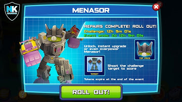 Angry Birds Transformers - Menasor Event - Day 4 - Mission 04 - Featuring Superion