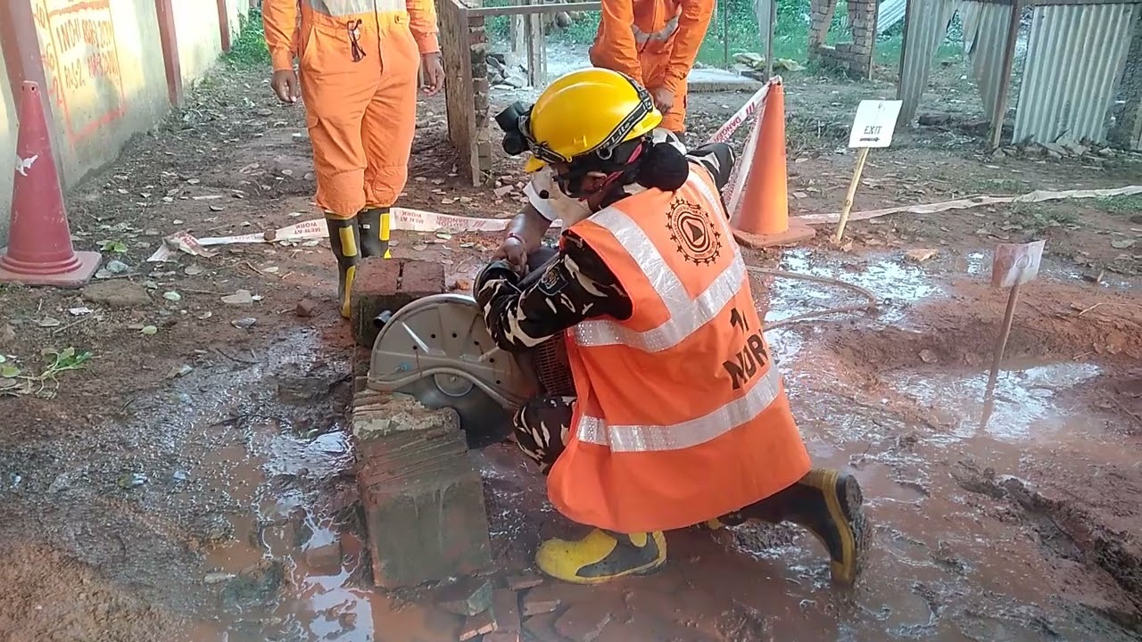 during concrete cutting... YouTube