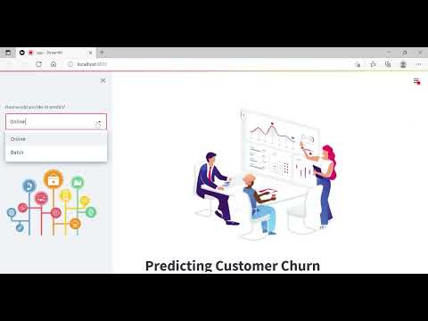 Churn prediction app with streamlit