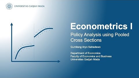 Policy Analysis using Pooled Cross Sections