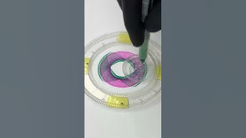 From Circles to Stunning Symmetry - Watch Now! #art #spirograph #asmr #2025 #usa