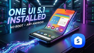 Instal Launcher OneUI 5.1 di Android APA PUN! (Tanpa Root) 📲✨ screenshot 1