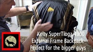 Kelty SuperTioga 4900 External Frame Backpack-Perfect for the bigger guys