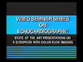 Echocardiography in Pulmonic Valve Disease. Video Seminar Series Part 9 chapter 2