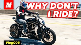 Why I DONT Ride?! + I'm Going to California! | VLOG008