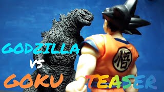 Goku vs Godzilla TEASER (stop motion) *CANCELED *