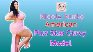 Nicole Nurko 🇺🇸…| American Plus Size Curvy Fashion Model | Instagram model | Biography & Facts