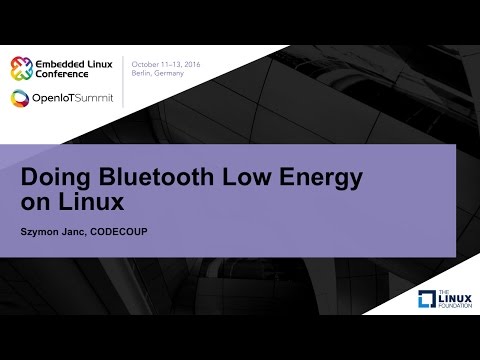 Doing Bluetooth Low Energy on Linux