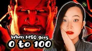 Where are the brakes?? 💥😱 A Realm Reborn 2.55 Ending Reaction || FFXIV ARR