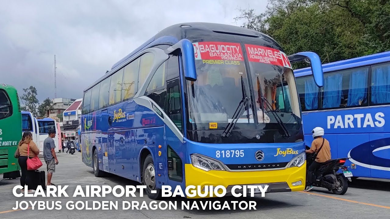 Clark Airport to Baguio! | Onboard JoyBus 818795 | Golden Dragon Navigator