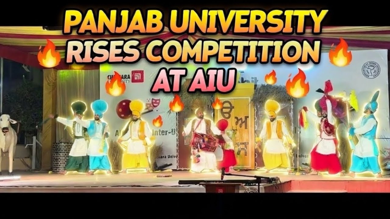 PANJAB UNIVERSITY BHANGRA | AIU NORTHZONE CHIT UTSAV 2025/26 PERFORMANCE