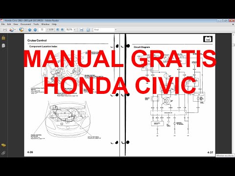 Honda Civic Manual GRATIS de Usuario y Servicio 1987 hasta 2015
