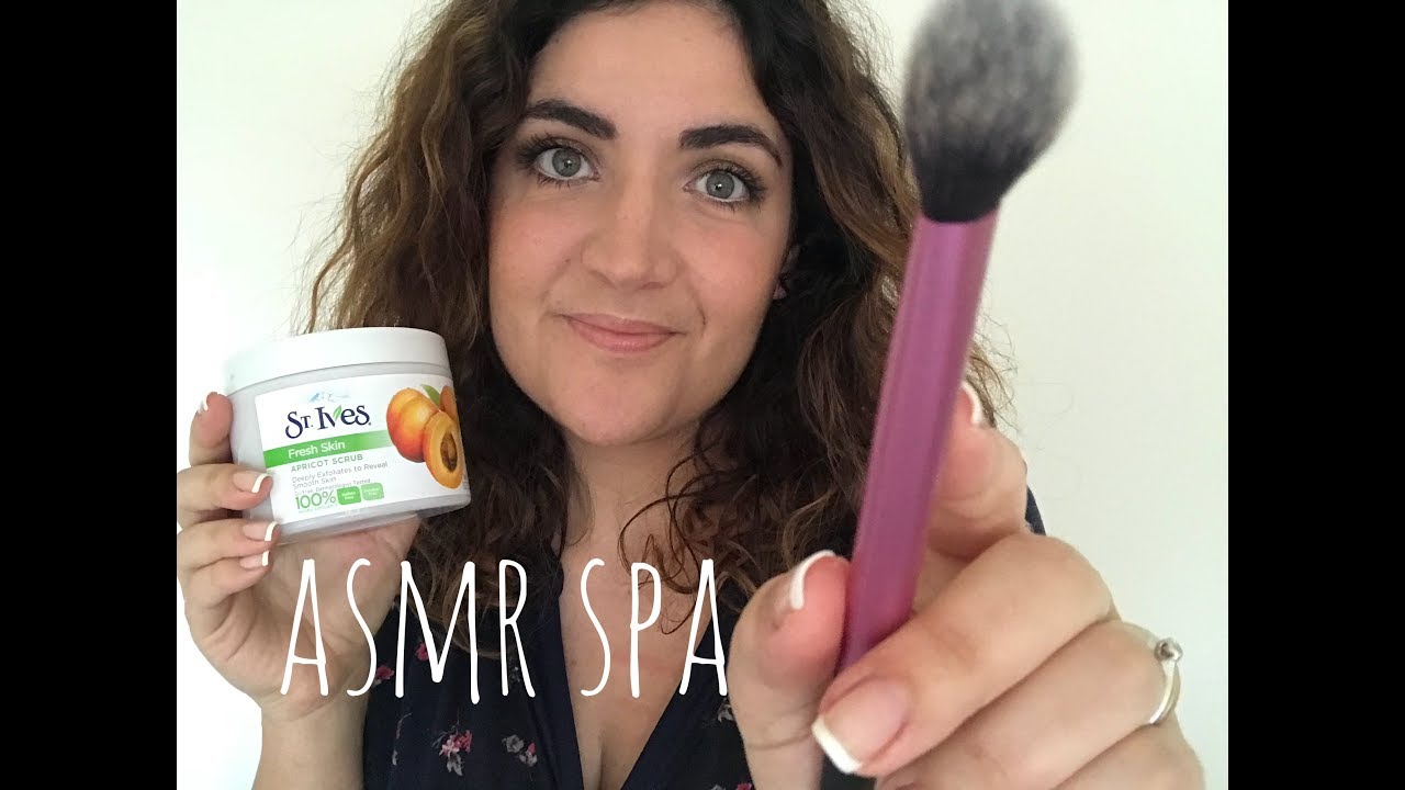 ASMR Roleplay | SPA SESSION for YOU | soft spoken, water sound, scrub, brush, tap tap